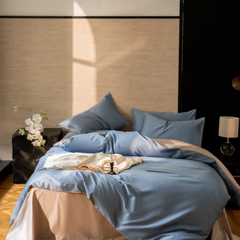 Whale Blue & Winter Gray