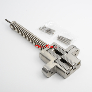 118mm 304 thép không gỉ hiện đại có thể điều chỉnh mùa xuân vô hình che giấu bản lề <span class=keywords><strong>soss</strong></span> lửa đánh giá mùa xuân gần hơn bản lề pivots 5 năm - Product Image 2