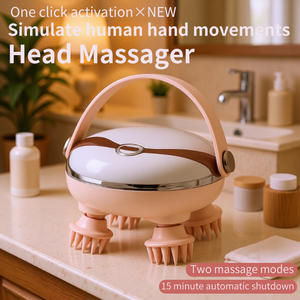 Nuevo Masajeador de Cabeza Automático, Cepillo de Masaje Capilar Pequeño, Equipo de Silicona para Masaje de Cabeza - Product Image 2