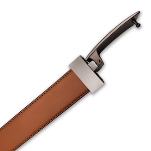 Sabuk gesper rotasi otomatis kustom pabrik sabuk Golf gesper sisi ganda paduan untuk bisnis - Product Image 4