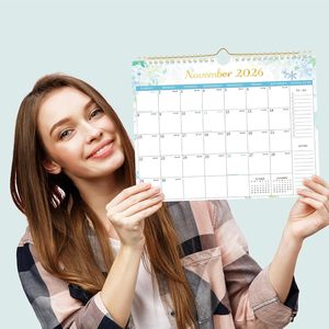Calendrier 2026, calendrier mural de janvier 2026 <span class=keywords><strong>à</strong></span> décembre 2026, calendrier 2026, reliure <span class=keywords><strong>à</strong></span> double spirale, <span class=keywords><strong>grand</strong></span> calendrier mensuel sur 12 mois - Product Image 3