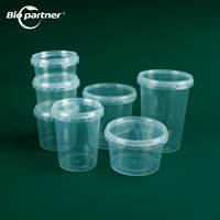 Groothandel PP plastic verpakkingen met tamper evident sluiting voor fruit, snoep, koekjes, voedsel; tamper proof deli beker met deksel