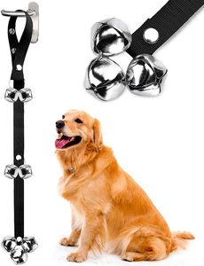 Campana ajustable <span class=keywords><strong>para</strong></span> <span class=keywords><strong>perros</strong></span> al por mayor, extra ruidosa, <span class=keywords><strong>de</strong></span> acero inoxidable, <span class=keywords><strong>para</strong></span> entrenamiento <span class=keywords><strong>de</strong></span> orinal y adiestramiento canino - Product Image 1