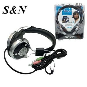Auriculares S&N Ordenador St-901Mv con cable y micrófono para juegos de ordenador - Product Image 1