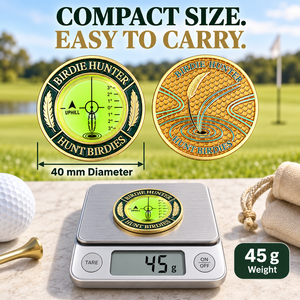 Niveau à bulle transparent pour lecteur de green de golf, outil de référence de pente pour le putting, logo personnalisé disponible pour les clubs de golf - Product Image 5