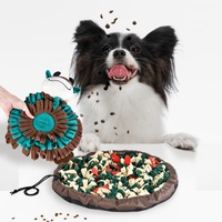 Pet Sniffing Nosework Fütterung Futter matte Quietschende Anreicherung Puzzle Spielzeug Katze Hund Haustier Schnupftabak Matte
