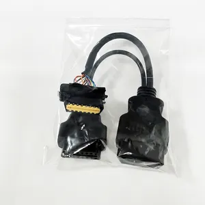 OBD2 OBD II Splitter mở rộng Y j1962 Cáp Nam để kép nữ cắm thay thế cho Fiat Citroen Renault iveco xe chẩn đoán