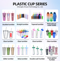 Gobelets personnalisés avec logo clouté, 24 oz, réutilisables, en plastique, pour café, vaisselle, gobelet à double paroi avec paille et couvercle