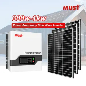 Pure sine wave 12V 24V to 220V 300w 500w 1000w low frequency power Converters dc to ac power inverter charger