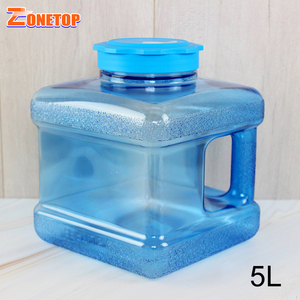 Di alta Qualità di Grande Capacità di Vuoto Grande Bocca 5 Litro 7.5L 10 Litro Piazza Barilotto di Plastica con Coperchi - Product Image 4