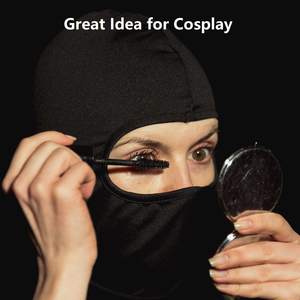 Accessoires de moto, masque facial pour homme/femme avec protection UV, écharpe, cache-cou pour moto, cyclisme, pour casque - Product Image 3