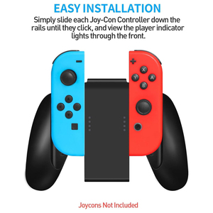 Supporto per Joycon Nintendo (1 Pezzo) - Impugnatura Compatibile per Controller, Facile da Usare - Product Image 1