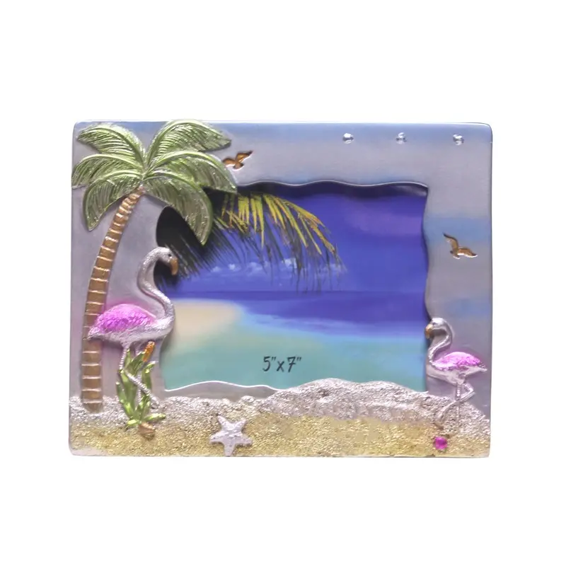Creative Home Decoration Resin Picture Frame Custom Design Hand Painted Home Decor Crafts 3D Resin Photo Frame