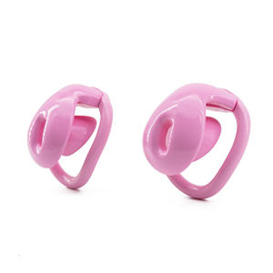 อุปกรณ์สำหรับผู้ชายขนาดเล็กที่เป็นบวกและลบเครื่องมือยับยั้งตัวล็อคอวัยวะเพศชายสีดำสีชมพูอุปกรณ์ทางเพศสำหรับผู้ชาย - Product Image 2