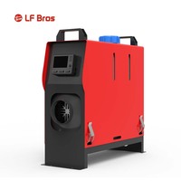 Pemanas parkir udara jarak jauh karavan Universal Portabel 5kW 12V 24V 220V pemanas Diesel berkemah semua dalam satu