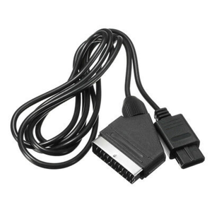 สายวิดีโอ RGB PVC สีดำ สำหรับเกมส์ ความยาว 1.8 เมตร รองรับระบบ PAL สำหรับ <span class=keywords><strong>Nintendo</strong></span> N64 NGC <span class=keywords><strong>SNES</strong></span> - Product Image 4