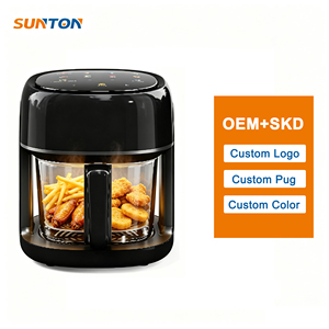 Sunton หม้อทอดไฟฟ้าสีขาวขนาดเล็ก3.3L สำหรับใช้ในบ้าน - Product Image 2