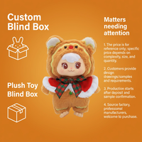 Jouets en peluche populaires à collectionner, modèles sac à main et canapé, porte-clés en peluche personnalisables sans minimum de commande avec emballage boîte surprise