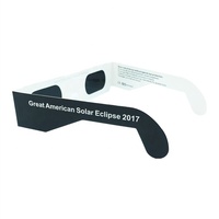 Lunettes solaires pour éclipse, certifié CE et ISO, protection des yeux, sécurité, 1 paire