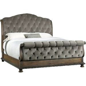 Высококачественная Античная викторианская деревянная стеганная королевская кровать, дизайнерский комплект мебели для спальни - Product Image 3