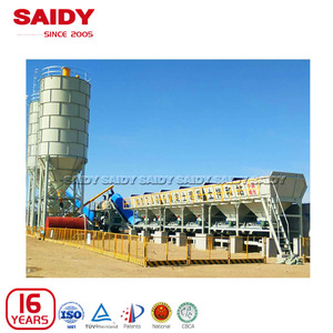 Portatile Mini WBZ400 Ready Mix Calcestruzzo Impianto Di Betonaggio Universale di Miscelazione Piante Stazione di Dosaggio - Product Image 1