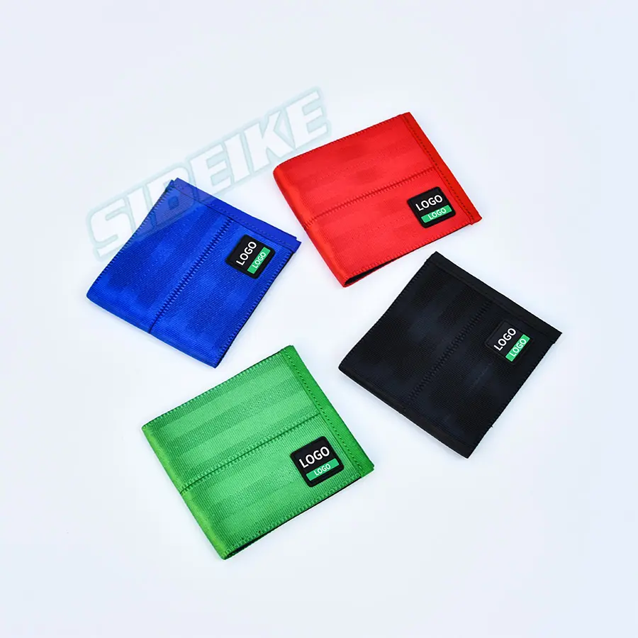 High Quality Bag JDM Racing Car Culture Style Gift Purse Colors Custom Nylon Fabric+PVC Short Wallet