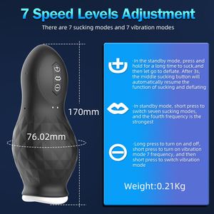 Masturbador Automático con Vibrador para Hombre, Juguetes Sexuales para la Masturbación Masculina Individual - Product Image 6