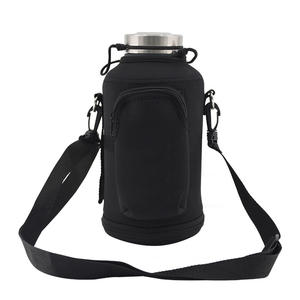 अनुकूलित खेल गैलन पानी की बोतल कंधे का पट्टा रस्सी विरोधी गिरावट गर्मी इन्सुलेशन पानी कप आस्तीन - Product Image 1