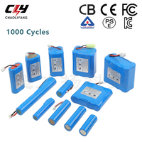Pabrik Kustomisasi Cina 3.7V 7.4V 11.1V 14500 18650 21700 Seri-paralel Paket Baterai Li-Ion Isi Ulang 1Ah-100Ah