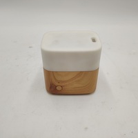 Salking 500ml Diffuseur d'huiles essentielles à ultrasons Humidificateur d'air portable Purificateur d'ambiance Lumière Arôme Alimenté par USB 1 an pour les hôtels