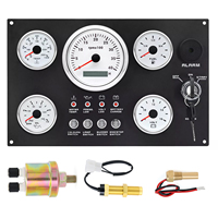 HEMU-BELLA Tableau de bord programmable 4000 tr/min pour voiture, bateau, camion, compatible avec les tableaux de bord de navires