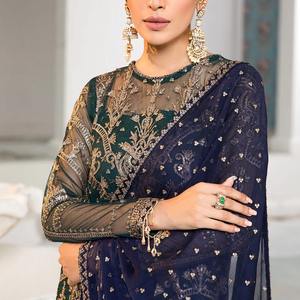 ชุดเดรสทางการออกแบบสวรรค์ทำจากผ้าเรียบระบายอากาศตัดมีสไตล์เหมาะสำหรับงานปาร์ตี้สำนักงานและชุดแฟชั่น - Product Image 6