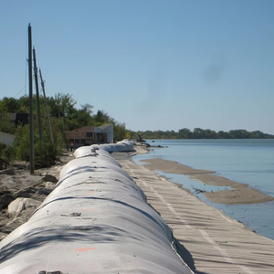 Nhà máy cung cấp Vải địa kỹ thuật cường độ cao Kháng UV vải địa kỹ thuật túi vải địa kỹ thuật đường bờ biển bảo vệ kiểm soát xói mòn - Product Image 1