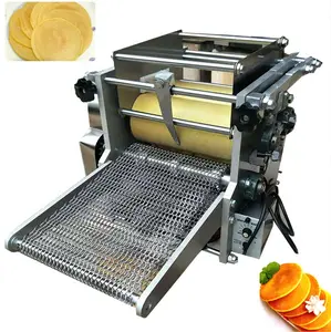Bevroren Gele Maïsbloem Bloem Maiz Tortilla Wraps Pitabroodje Maken Machine Handleiding Fabrikant Handel Tortilla 'S-Making-Machine