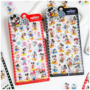 Autocollant en relief 3D <span class=keywords><strong>Mickey</strong></span>, dessin animé pour fille, cristal <span class=keywords><strong>Minnie</strong></span>, Donald Duck, <span class=keywords><strong>coque</strong></span> de téléphone portable, autocollant en résine époxy PVC - Product Image 3