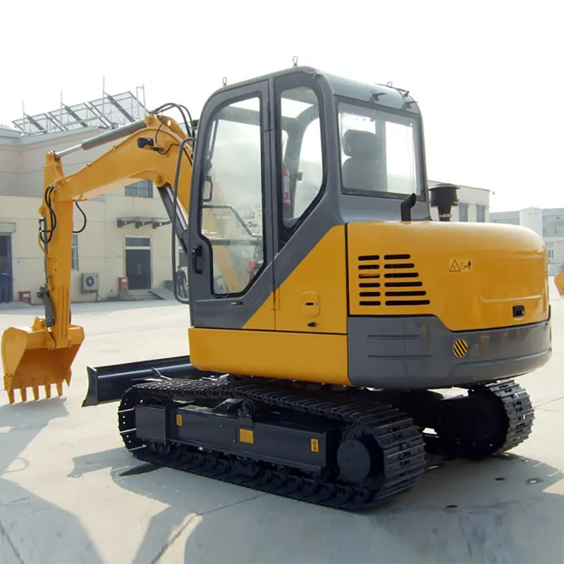 Gloednieuwe 6ton Mini Crawler Digger Xe60d Met Ripper Reserveonderdelen Op Voorraad