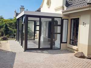 Jardín de invierno independiente, terraza acristalada y casas de cristal, <span class=keywords><strong>solarium</strong></span> de cristal, terraza acristalada en venta - Product Image 4
