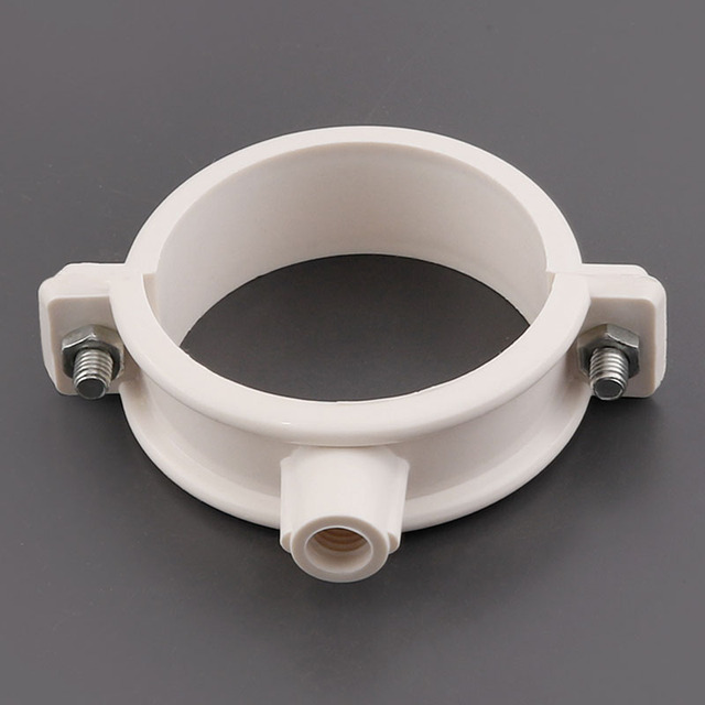 PVC DWV Clip Clamp Pipe Fitting 50mm 75mm for Drainage System Drain Waste Vent SAM-UK
