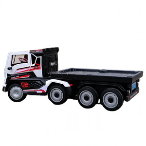 Camión <span class=keywords><strong>de</strong></span> <span class=keywords><strong>Juguete</strong></span> VIP BUDDY para Niños, Vehículo <span class=keywords><strong>de</strong></span> Transporte con Remolque, Funciona con Batería <span class=keywords><strong>de</strong></span> 12V - Product Image 6