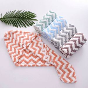 Serviette en microfibre torsadée pour femme, douce, pour la douche, turban pour cheveux bouclés, bonnet de séchage, idéal pour les filles, cadeau promotionnel - Product Image 2