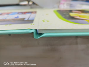 Équipement de post-presse du fabricant Jiangmen <span class=keywords><strong>Album</strong></span> photo faisant du baguage de queue de tête avec des machines de bande de queue de tête de bloc de livre de colle - Product Image 4