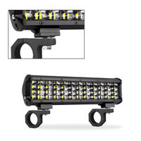4 supports et paires d'inserts de 1/1,5/1,75/2 pouces pour fixation de tube de lumière de travail LED pour voiture