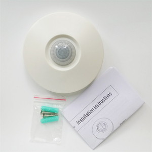 <span class=keywords><strong>Detector</strong></span> de movimiento PIR de techo de alambre, <span class=keywords><strong>Sensor</strong></span> infrarrojo de alta sensibilidad de 360 grados para interior, espacio abierto, sistema de seguridad de alarma para el hogar - Product Image 6