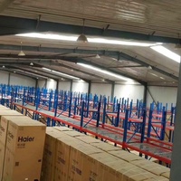 Étagère à palettes en acier galvanisé robuste, équipement de stockage industriel pour entrepôt et manutention