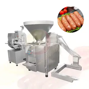 Máquina de enchimento de salsichas de silicone máquina de enchimento a vácuo para salsichas máquina comercial de fazer salsichas