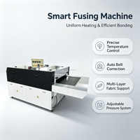 Nouvelle Machine de Fusion et de Collage de Tissus Pneumatique Multifonctionnelle, Rouleau Anti-Plis, Machine de Traitement Textile pour Vêtements, Presse à Chaud 9