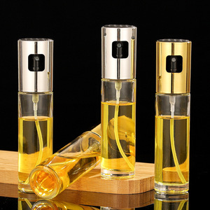 New Easy Cook Grip Oil Spray Glass Bottle For Bbq In 100ml Barbecue Olive Oil And Vinegar Jars Dispenser Sprayer For Cooking