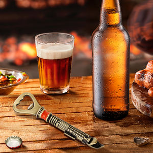 Poinçon et ouvre-<span class=keywords><strong>bouteille</strong></span> en métal de poche 2 en 1 en gros pour une collection de cadeaux d'anniversaire uniques - Product Image 2