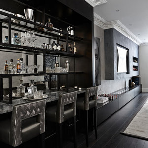 Vermonhouzz <span class=keywords><strong>Credenza</strong></span> Moderna di Lusso Nero Opaco, Elegante Mobile Buffet per Sala da Pranzo con Spazio di Archiviazione - Product Image 3