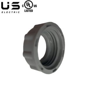 Buje Aislante Roscado <span class=keywords><strong>de</strong></span> PVC <span class=keywords><strong>de</strong></span> 1/2'' con Certificación CUL, Utilizado en <span class=keywords><strong>el</strong></span> Extremo <span class=keywords><strong>de</strong></span> Conducto Rígido IMC u Otros Conectores Roscados - Product Image 1